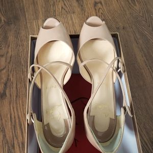 Christian loubuiton Debriditoe 85 Patent Nude